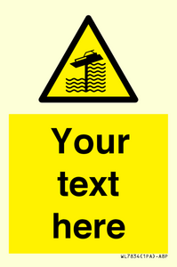 Custom warning grounding on weir